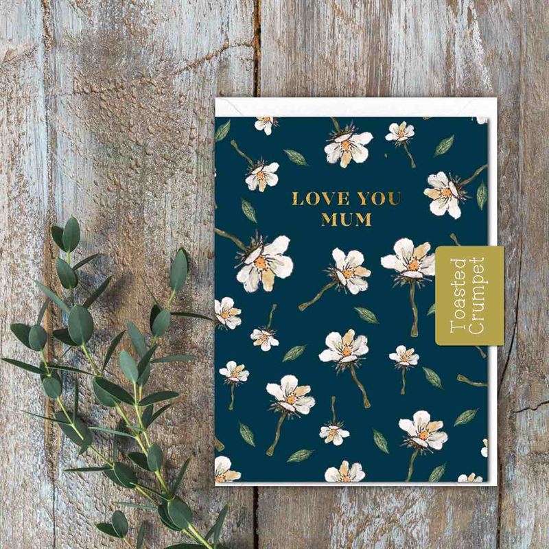 Toasted Crumpet - Love You Mum - Mother's Day Mini Card