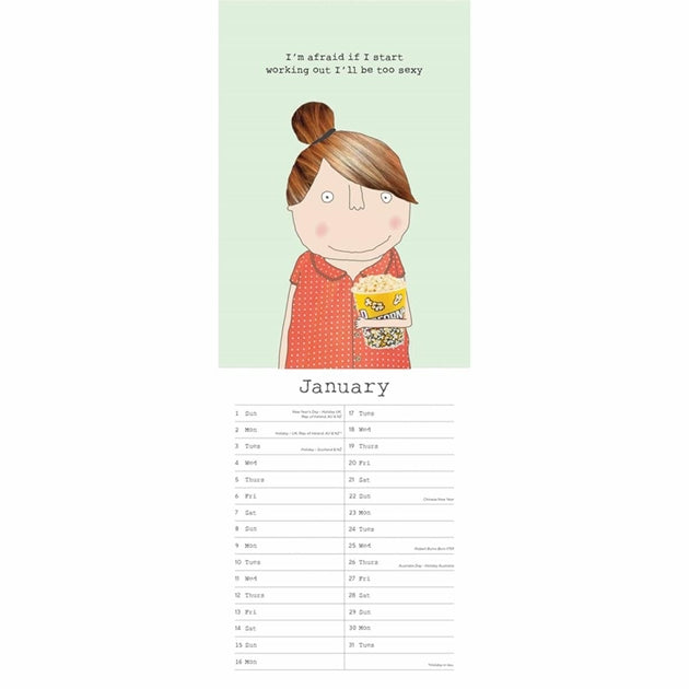 Rosie Made a Thing | 2023 Slim Calendar