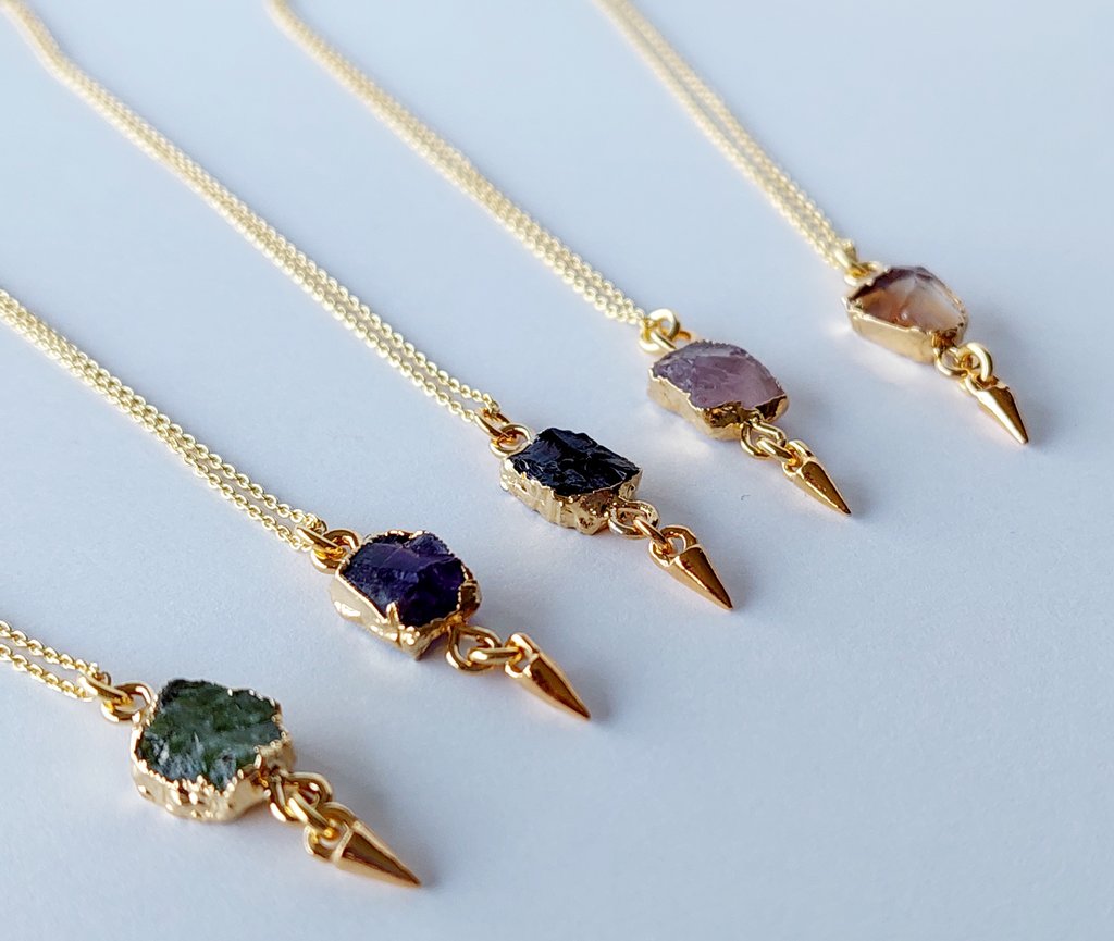 Rainey Design | Raw Stone Pendant