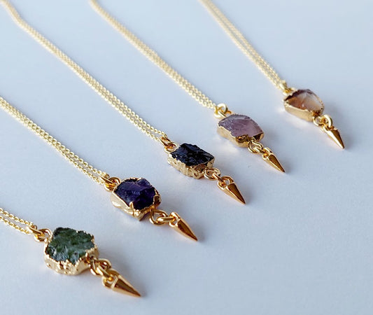 Rainey Design | Raw Stone Pendant