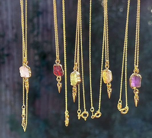 Rainey Design | Raw Stone Pendant