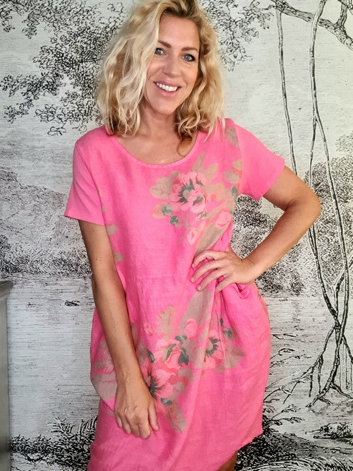 Helga May Bella Rose Jungle Dress | Watermelon