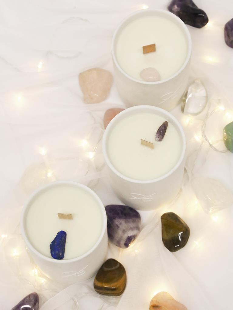 Crystal Therapy Candle | Mind