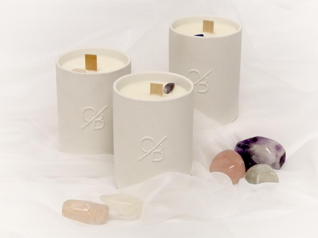 Crystal Therapy Candle | Detox