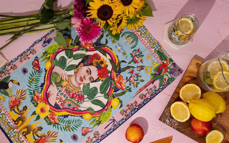 La La Land - Mexican Folklore - Tea Towel