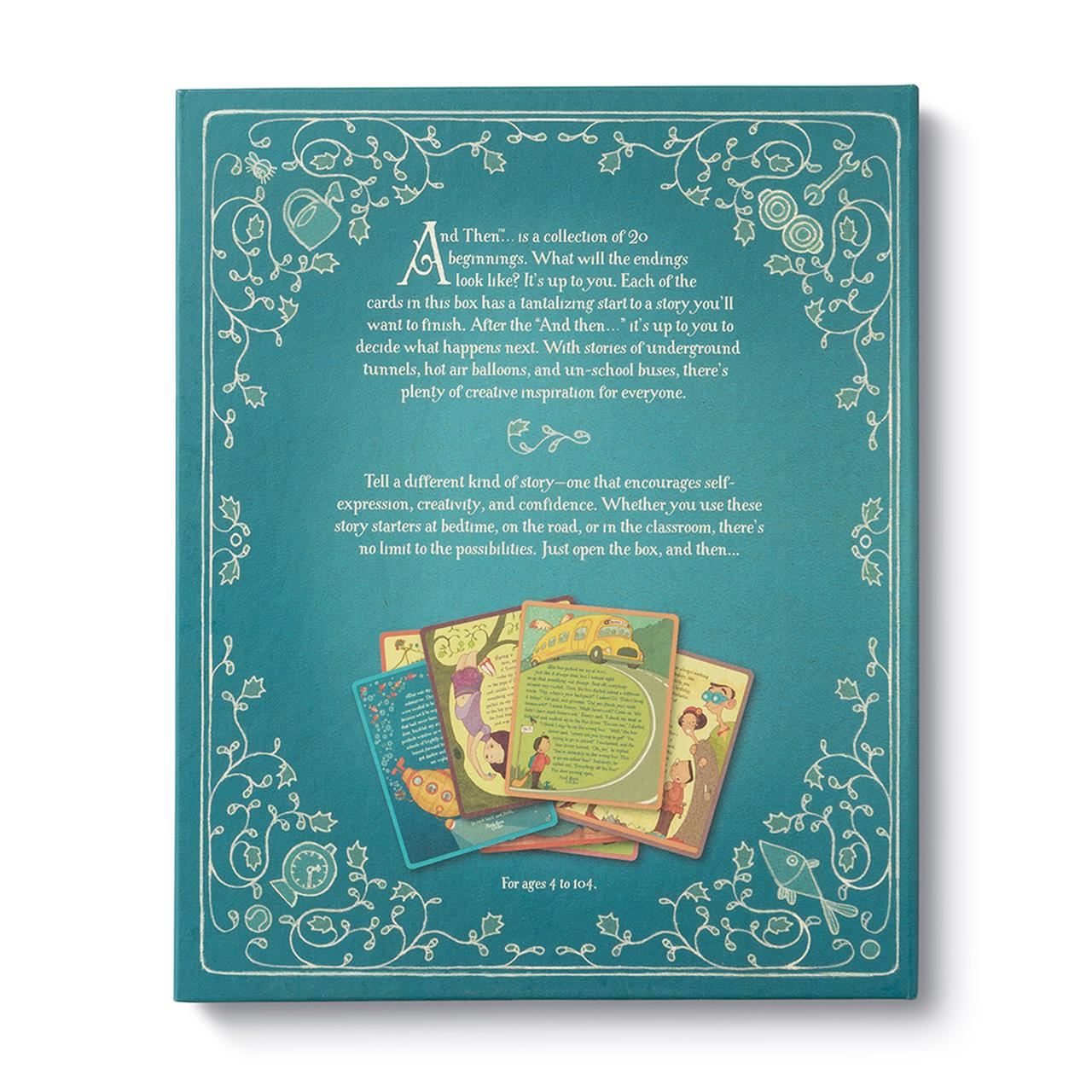 Kids Story Starters Book And Then...Vol 1