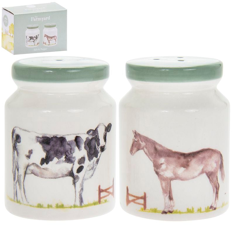 Farmyard Salt & Pepper Set
