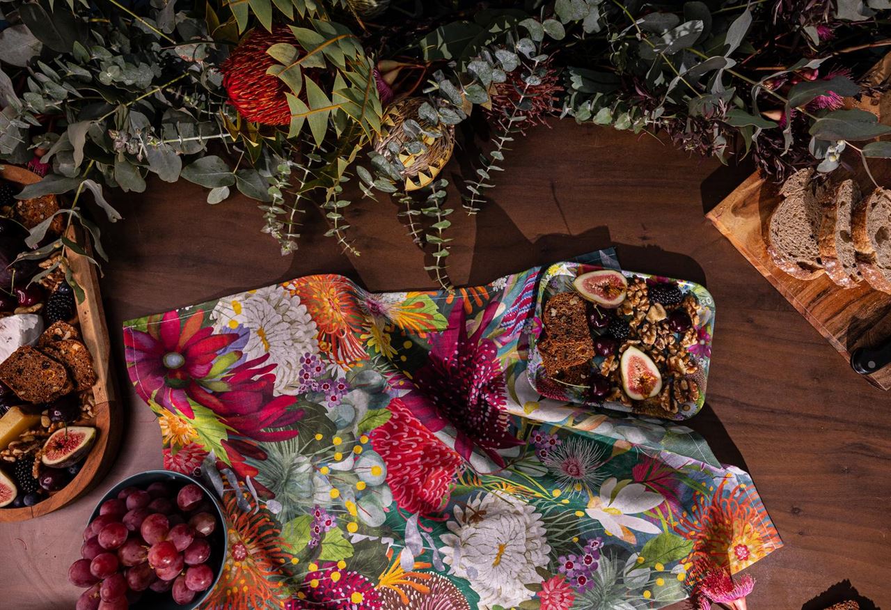 La La Land - Bush Blooms - Tea Towel