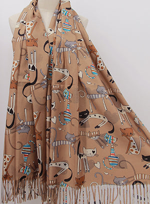 Funky Cats Scarf