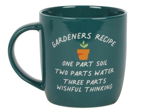 Gardeners recipe mug