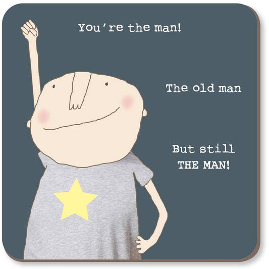 Rosie Made A Thing - The Man - Coaster