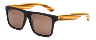 Moana Rd Sunnies | Bouncer Black w/striped arms