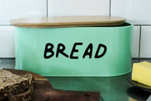 Enamel Bread Bin