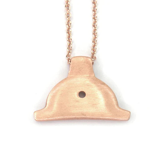 Shepherds Whistle Necklace | Rose Gold