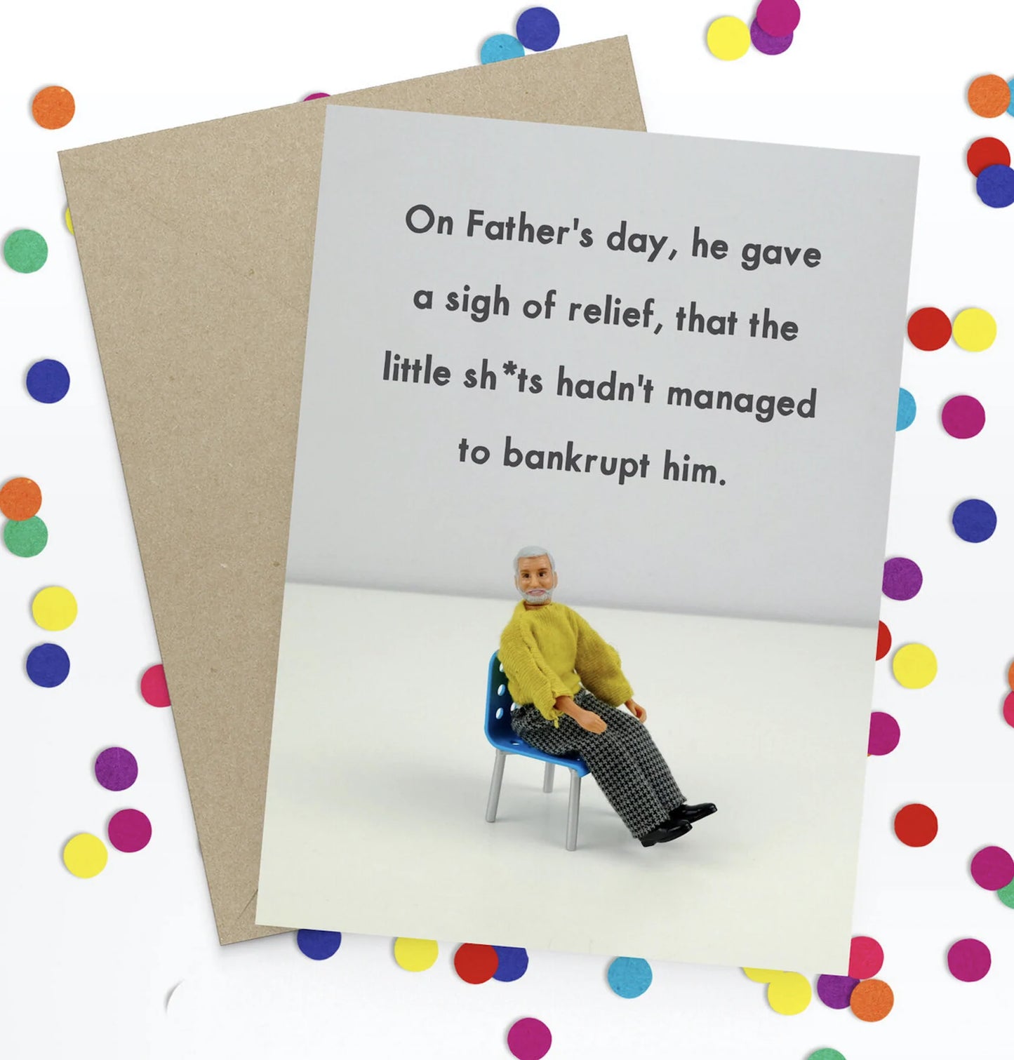 Card- Fathers day Bankrupt