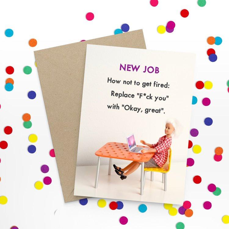 Card- New Job