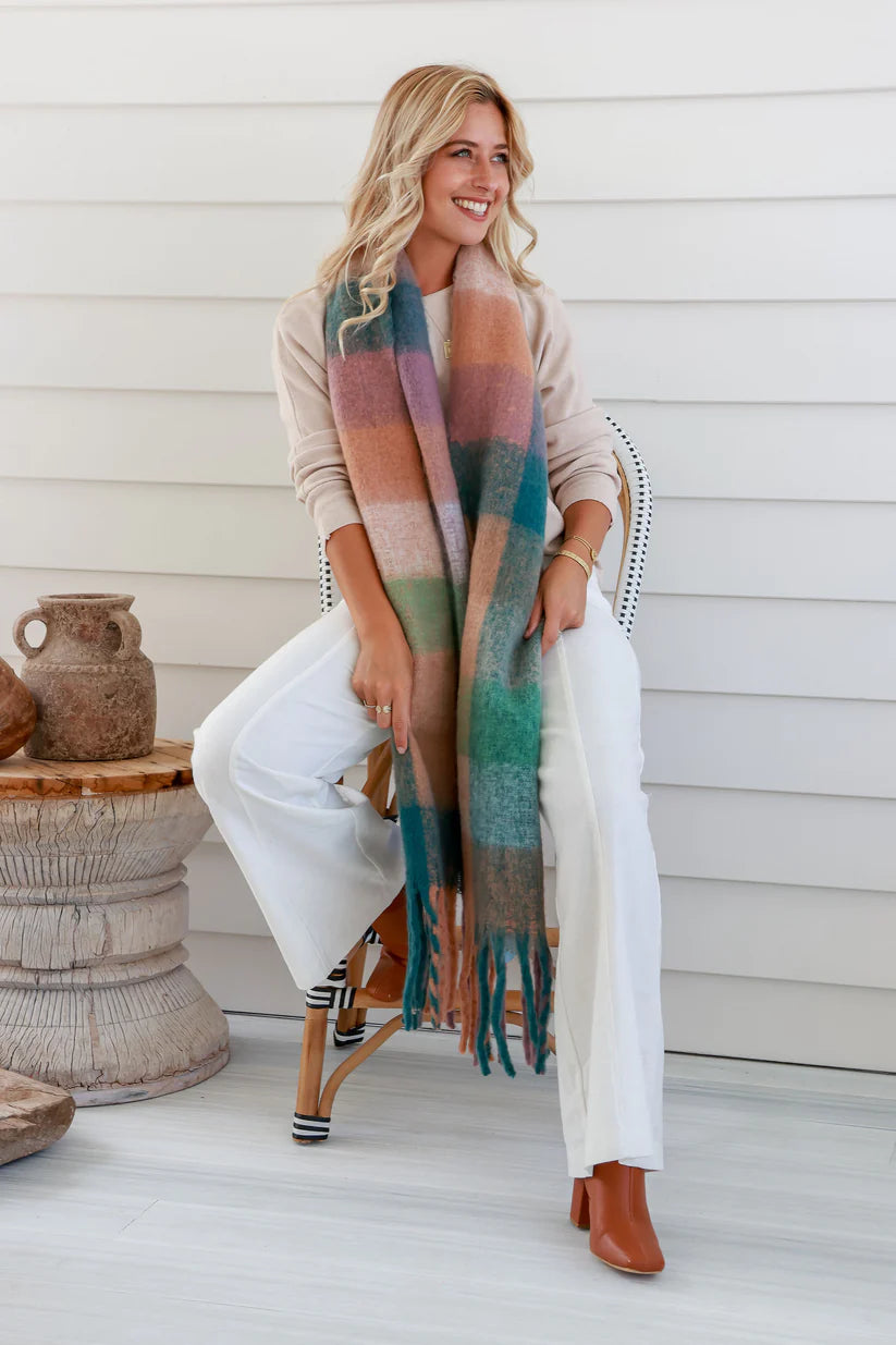 Millie Chunky Scarf | Rosewood