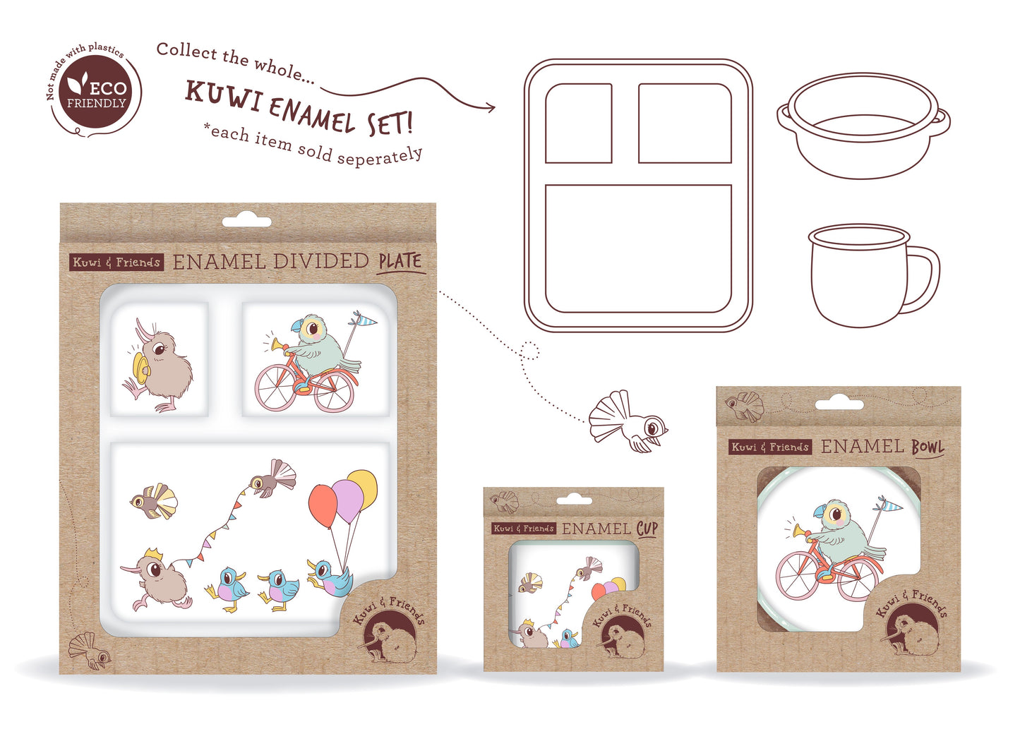 Kuwi Classic Enamel | Plate