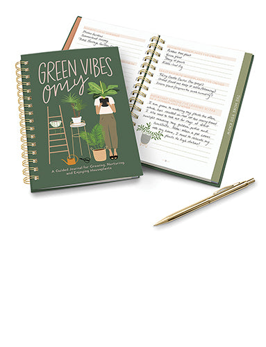 Guided Journal | Green Vibes Only