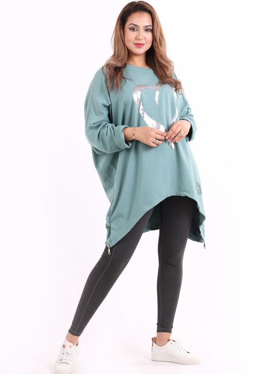 Romance Plus Size Sweater | Sage