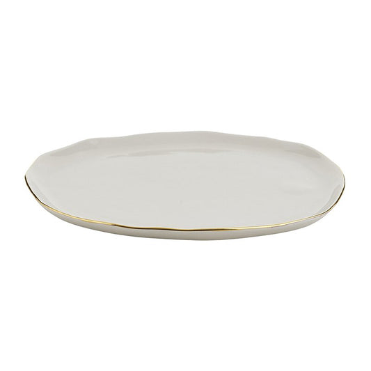 Ceramic Tray Large Grey