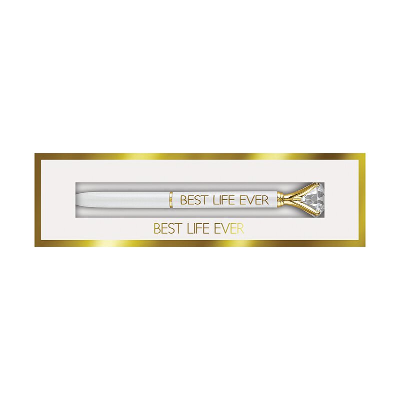 Boxed Gem Pen - Best Life Ever