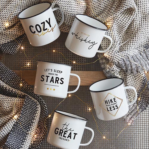 Enamel Mug-Whiskey