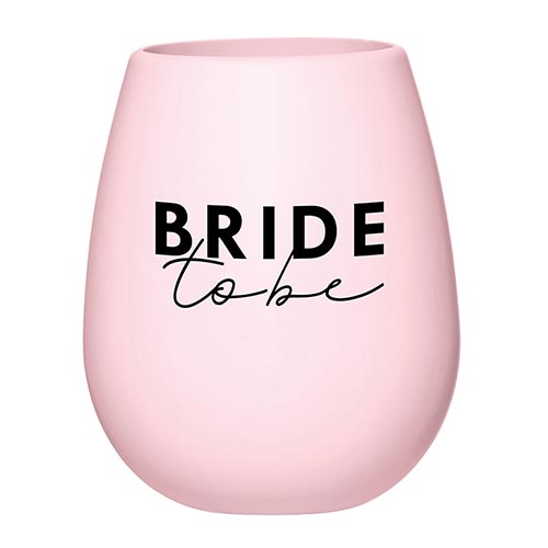 Silicone Wine Glass - Bride