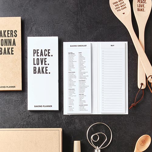 Baking Planner | Peace Love Bake