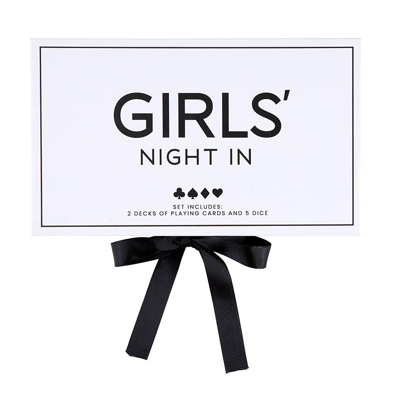 Girls Night In | Playing Card & Dice Set