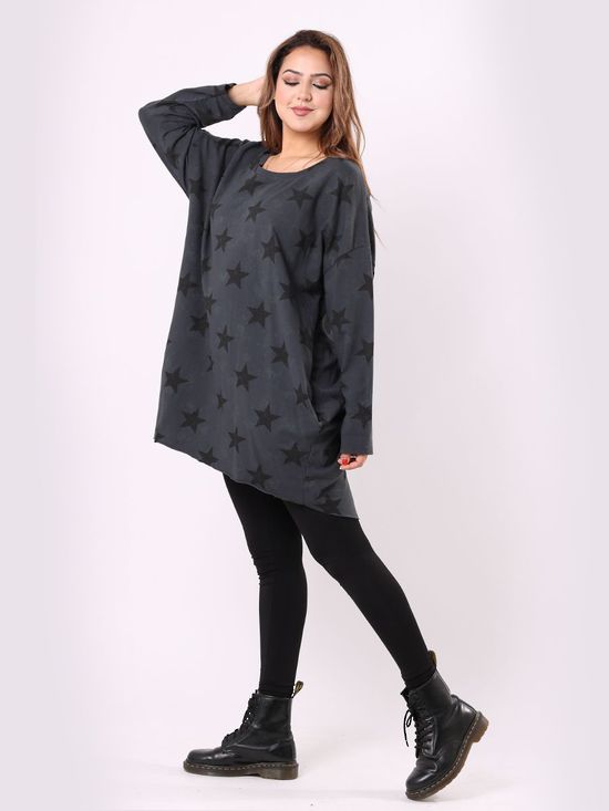 Southern Star Sweater | Charcoal