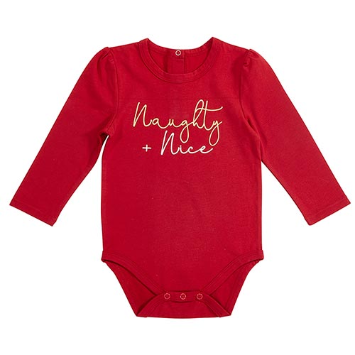 Snapshirt | Naughty + Nice (6-12 Mths)