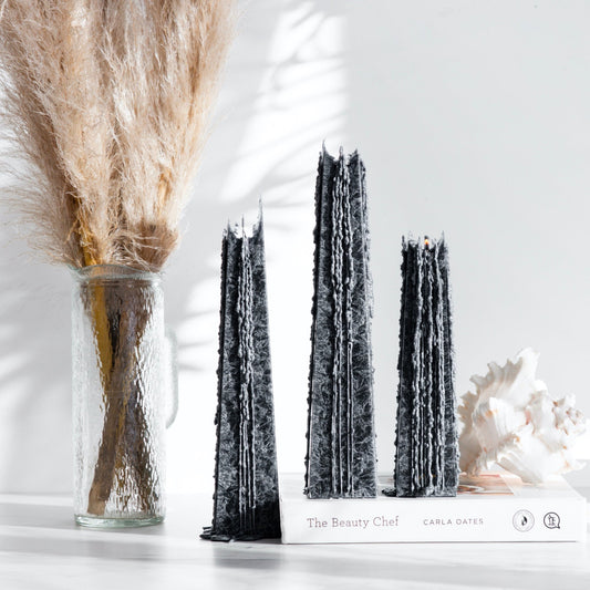 Gift Boxed Icicle Candle | Sandalwood