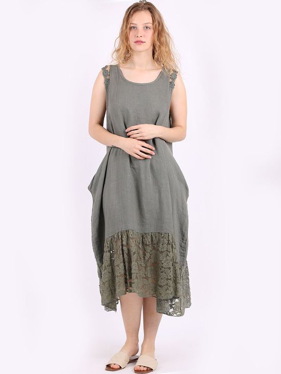 Silvie Lace Long Dress