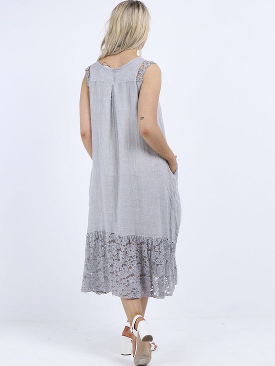 Silvie Lace Long Dress