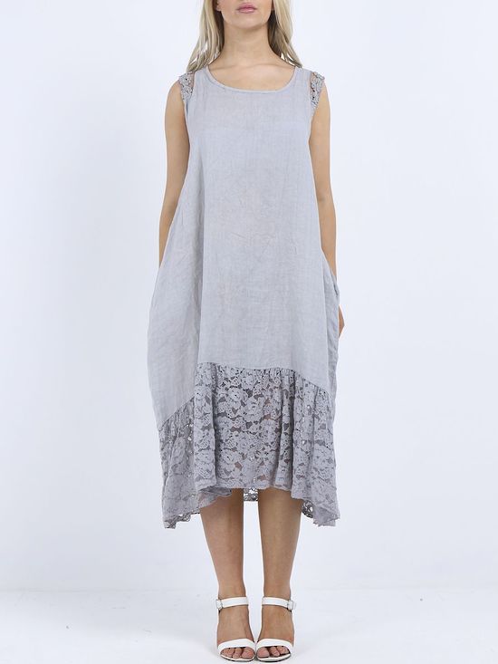 Silvie Lace Long Dress