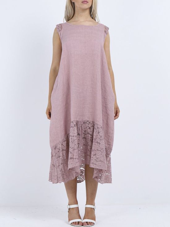 Silvie Lace Long Dress