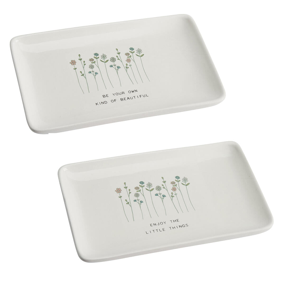 Wildflower Trinket Trays