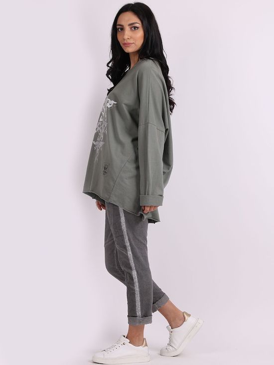 Triple Star Sweater | Khaki