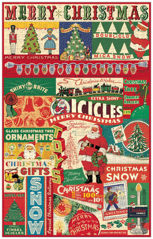 Christmas Vintage Puzzle | Cavallini & Co