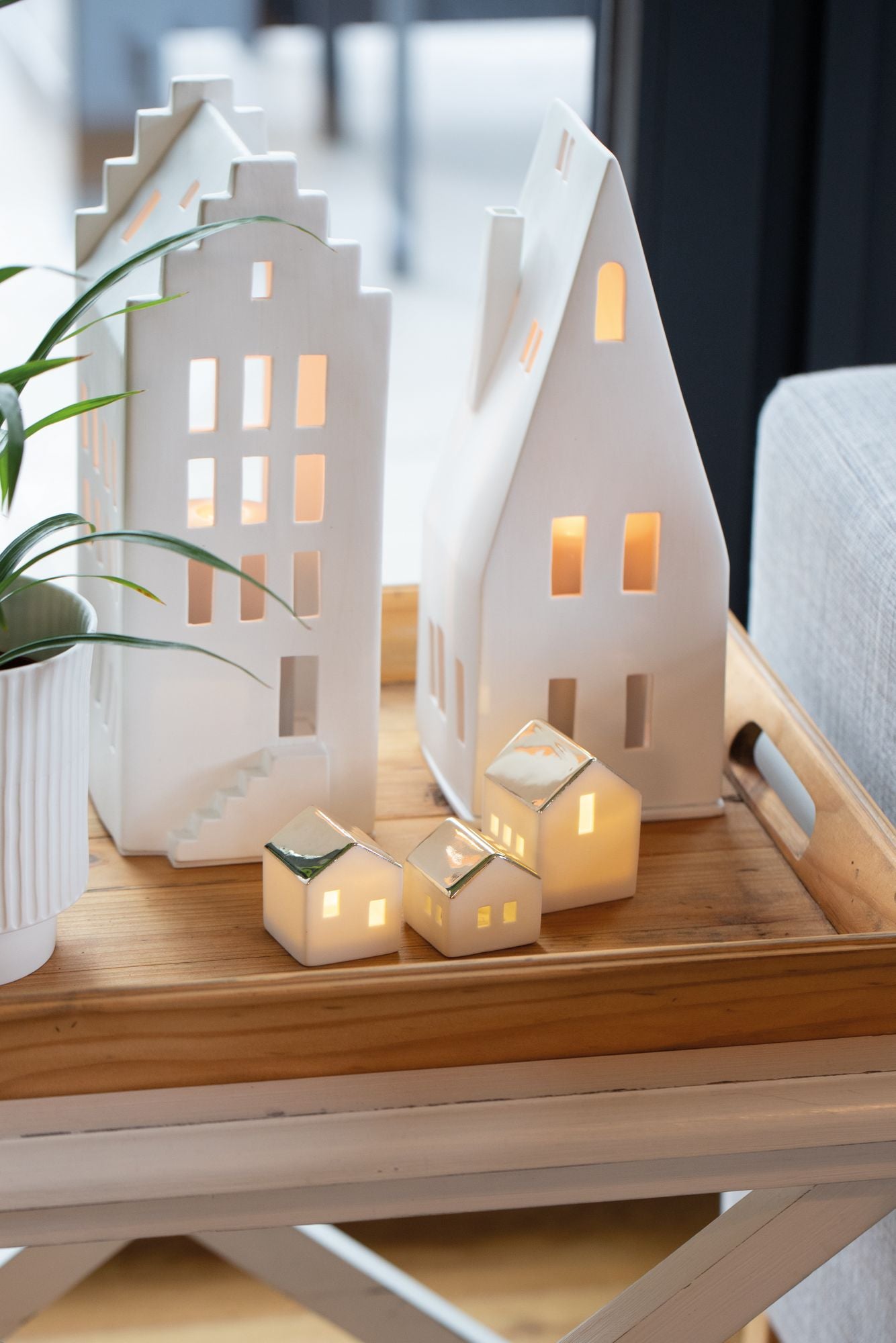 Räder - Grande - Porcelain Tealight House