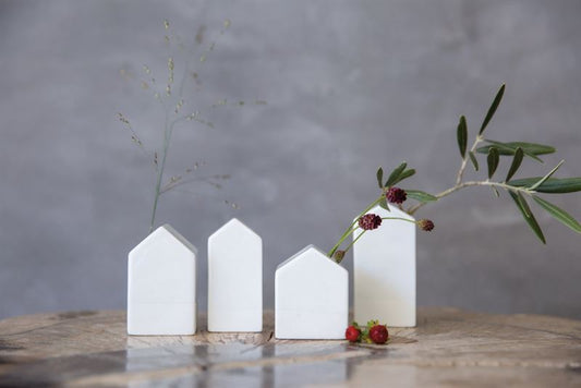 Räder - Garden House set of 4 - Mini Porcelain Vases