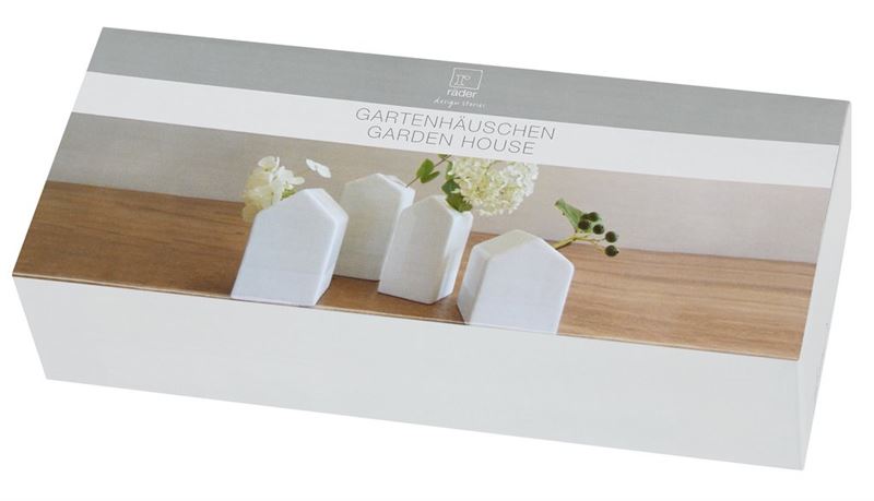 Räder - Garden House set of 4 - Mini Porcelain Vases