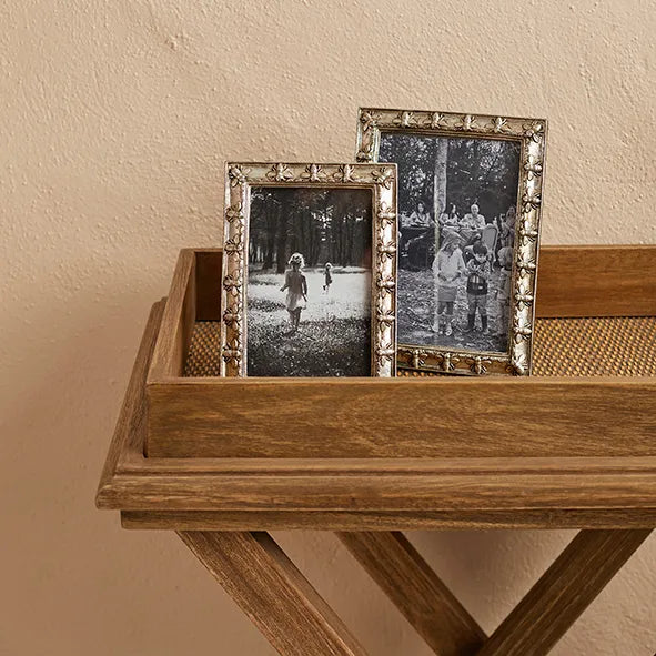 Bee Photo frame Silver