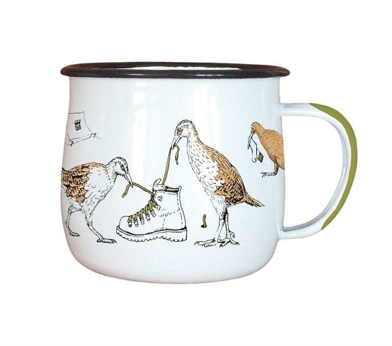 Wolfkamp & Stone - Birds - Enamel Mug