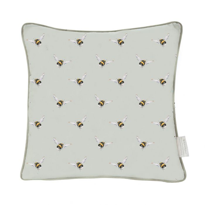 Wrendale Cushion | Flight of the Bumblebee