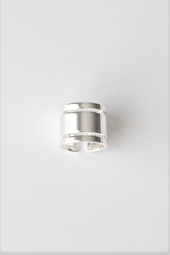 Everly silver ring