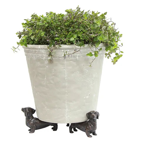 Dashund Pot Stand Set of 3