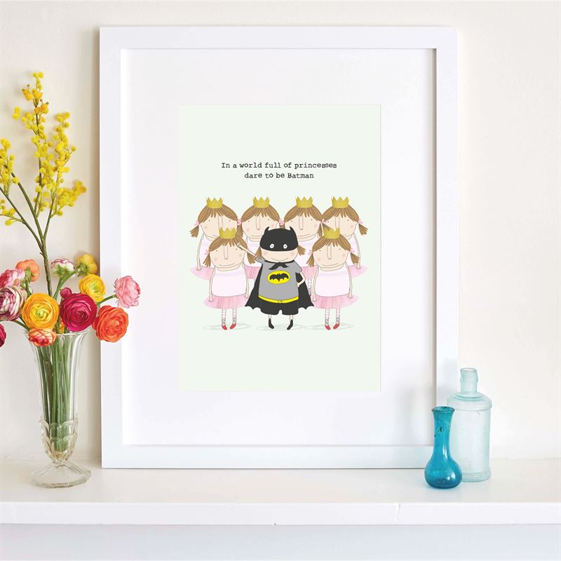 Rosie Made A Thing - Five Start Friends - A4 Art Print