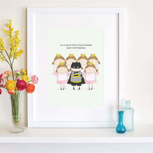 Rosie Made A Thing - Five Start Friends - A4 Art Print